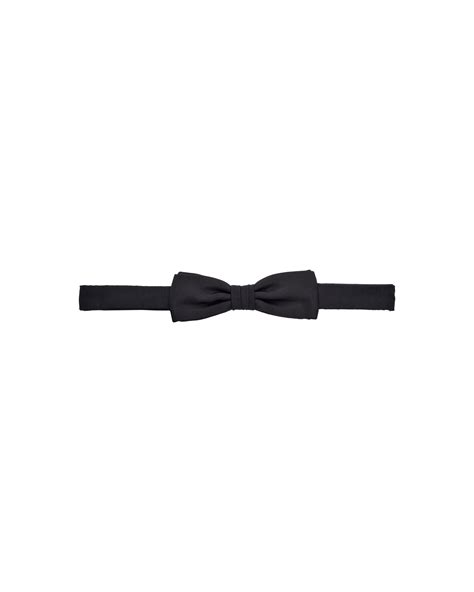 prada bow tie.